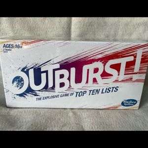 LAST $ DROP! Hasbro Outburst! Game 2016 New Factory Sealed